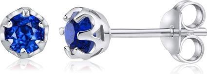Image du produit Silvego Boucles d'oreilles en argent avec topaze bleue JJJ1032DBS