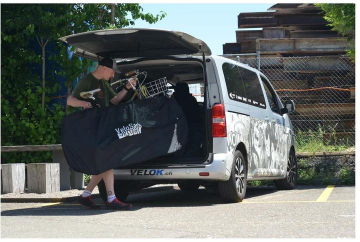 Produktbild Incirca Velotransporttasche Schmutz/Schutz Hülle, schwarz