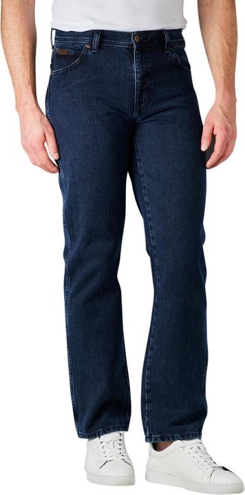 Actual product image Wrangler Texas Jeans Straight Fit Coalblue Stone (W36/L32)