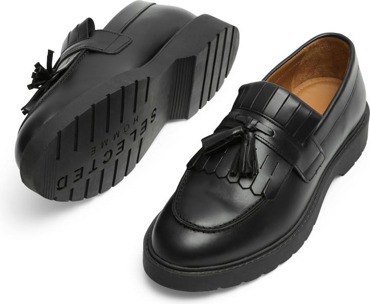 Image du produit Selected Homme Chaussures basses en cuir Kiltie (45)