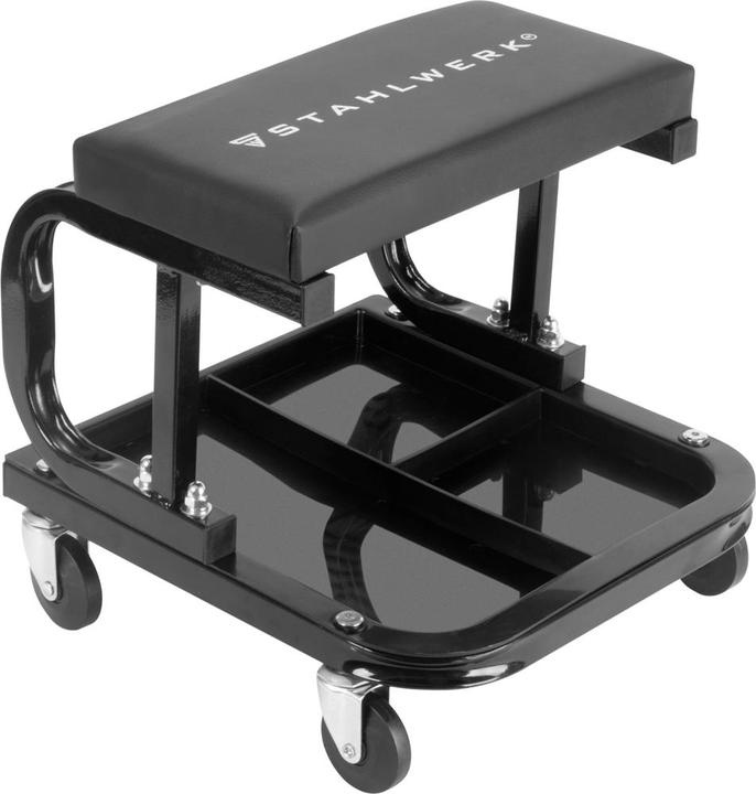 Image du produit Stahlwerk Tabouret d'atelier WRS-35 ST Noir avec capacité de charge de 136 kg Siège d'atelier (1 x)