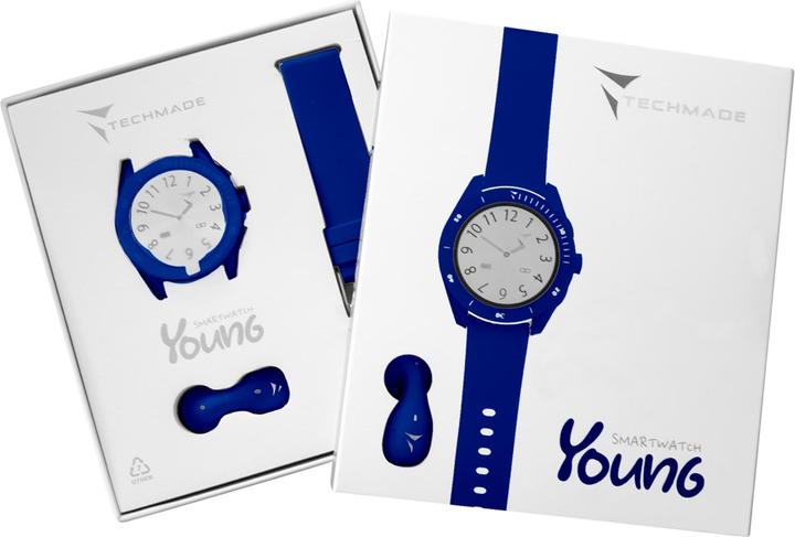 Actual product image Techmade Smart Watch Young Blue Bundle (45 mm)