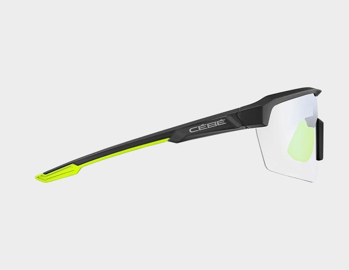 Actual product image Cebe ASPHALT Black Lime Matte (Yellow)