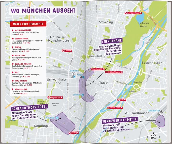 Actual product image Reiseführer München (German, Alexander Wulkow, Amadeus Danesitz, Charles Forster, 2023)