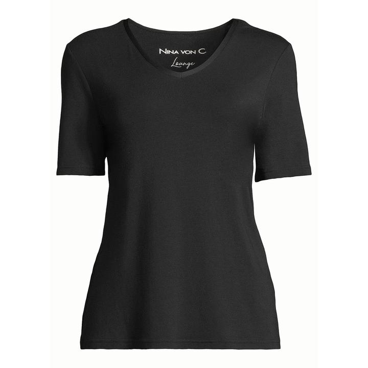 Produktbild Nina von C. Loungewear Modal Schlafanzug Oberteil (40)