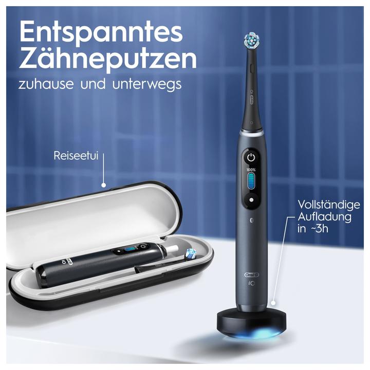 Actual product image Oral-B iO 8 + Sensitive (Oscillating toothbrush)