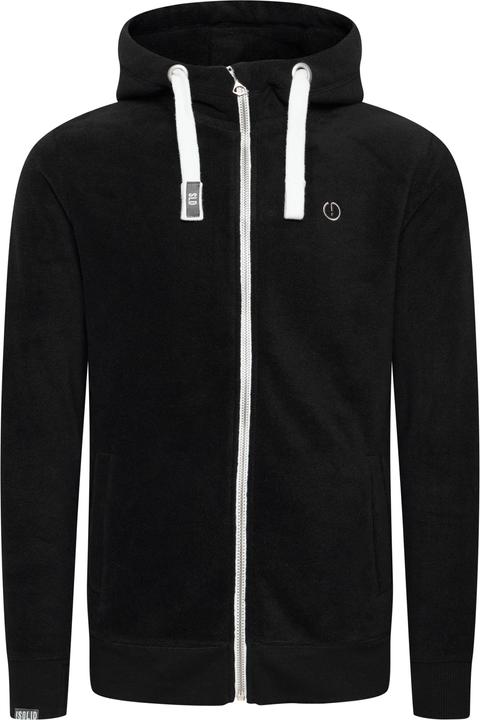 Actual product image Solid Loki Men's Fleece Jacket Zip-Hoodie (L)