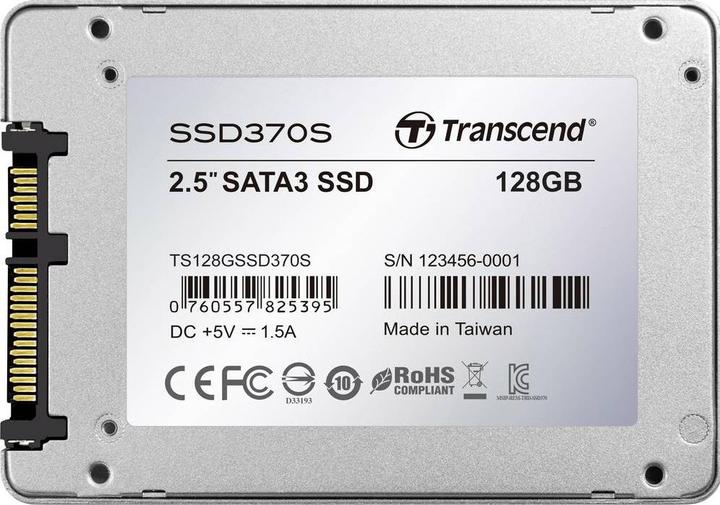 Actual product image Transcend 370s (128 GB, 2.5")