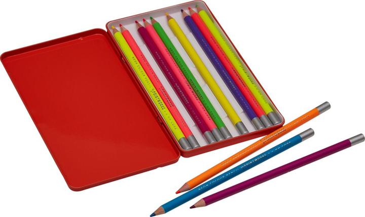 Produktbild Printworks Farbstift-Set NEON (Orange, 12 x)