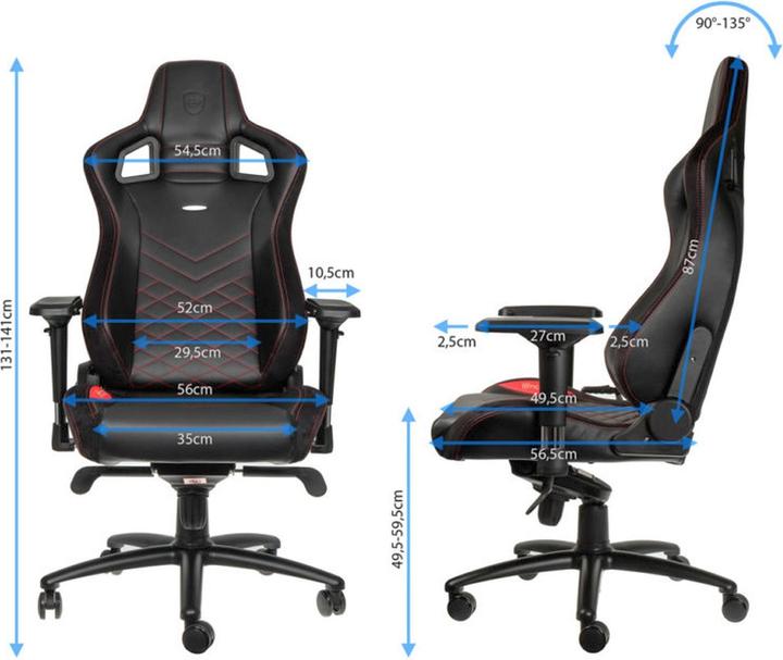 Actual product image noblechairs Epic
