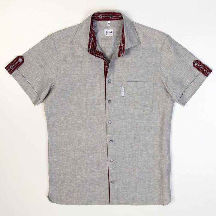 Actual product image Jenni Hemden Kontrasthemd Nando kurzarm (4XL)