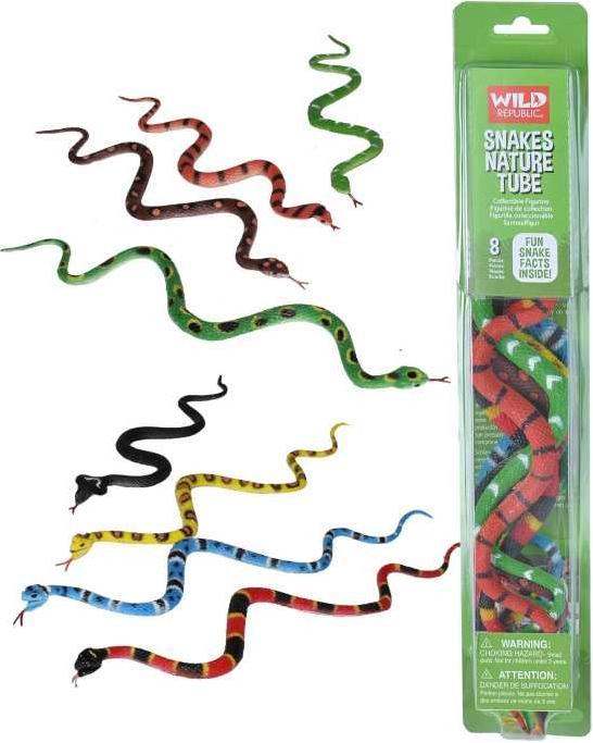 Immagine prodotto Wild Republic Serpenti tubolari Nature 8 pezzi