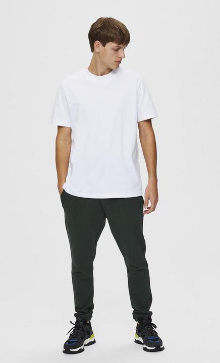 Image du produit Selected Homme T-shirt à col montant en coton bio (XL)