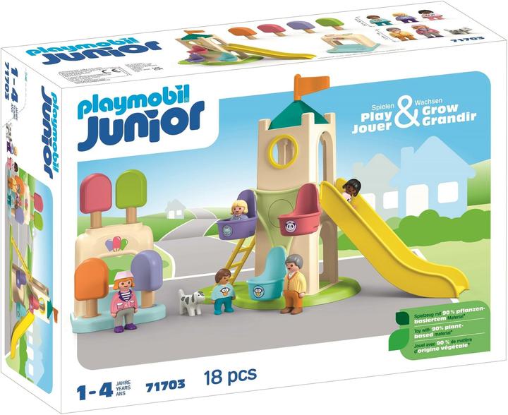 Produktbild Playmobil 1.2.3: Erlebnisturm mit Eisstand (71703, Playmobil 1.2.3)
