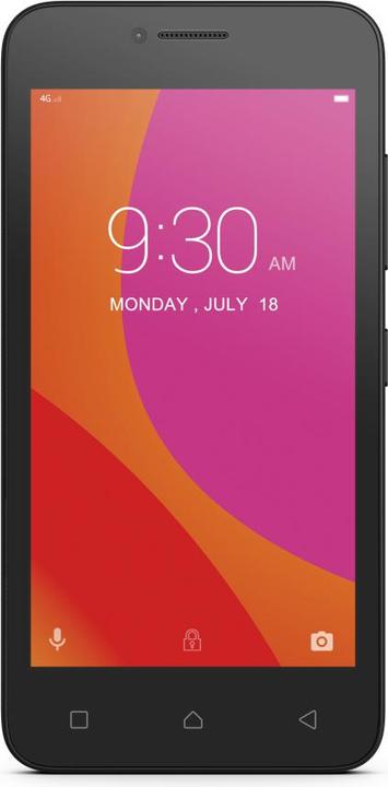 Productafbeelding Lenovo B (8 GB, Black, 4.50", Dubbele SIM, 5 Mpx, 4G)