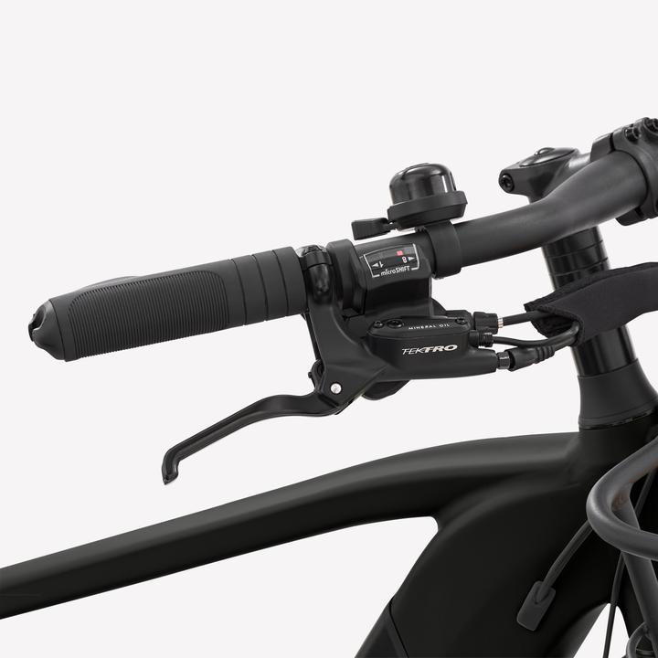 Actual product image Btwin E-cargo bike Cargobike R500E Longtail V2 black