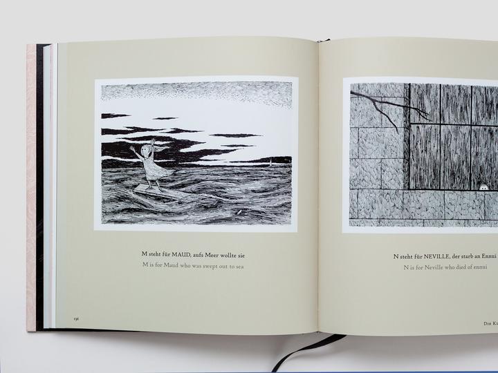 Produktbild Edward Gorey – Grossmeister des Kuriosen (Deutsch, Edward Gorey, Walter Moers, Oliver Schmitt, 2024)