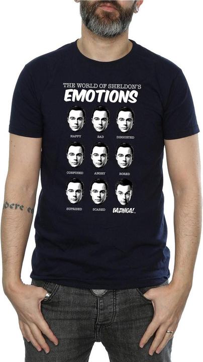 Actual product image Dam Mens Emotions Sheldon Cotton T-Shirt (XXL)