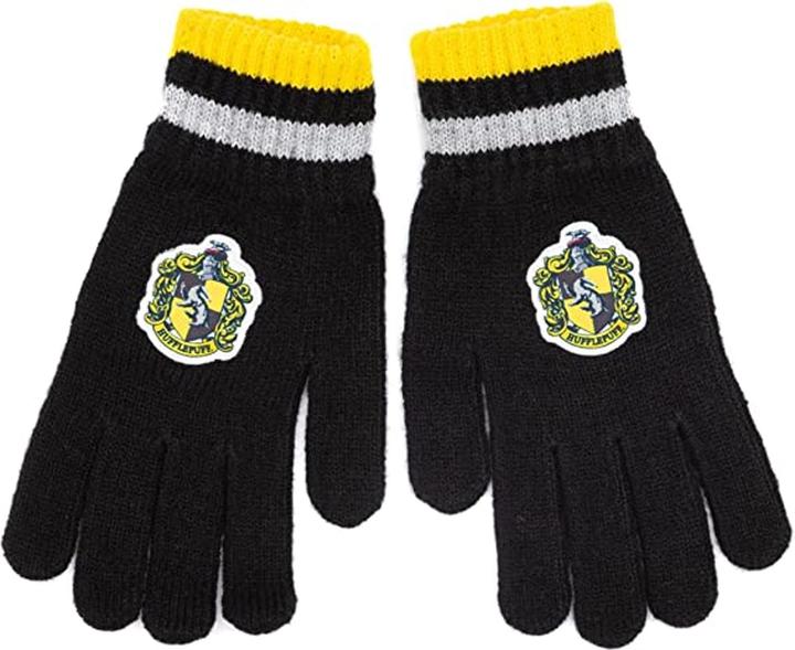 Actual product image Adult Hufflepuff hat & gloves set
