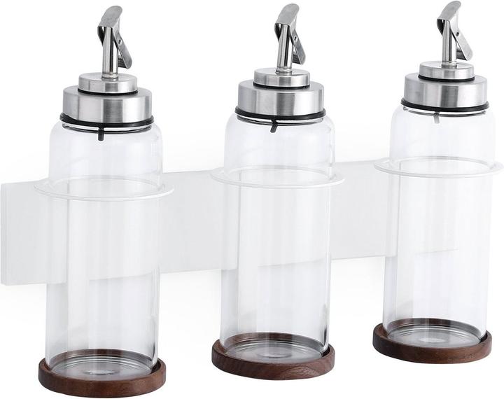 Actual product image Forster Home Magnetic oil & vinegar bottle holder