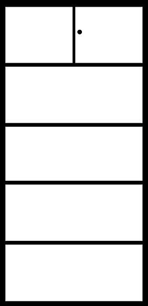 Immagine prodotto C+P Armadio in acciaio, a prova di fuoco (93 x 50 x 195 cm)