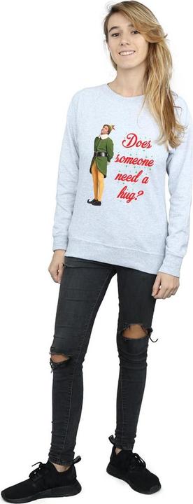 Actual product image Elf Womens/Ladies Hug Buddy Sweatshirt (XXL)