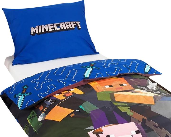 Image du produit Minecraft Ensemble de housses de couette en coton