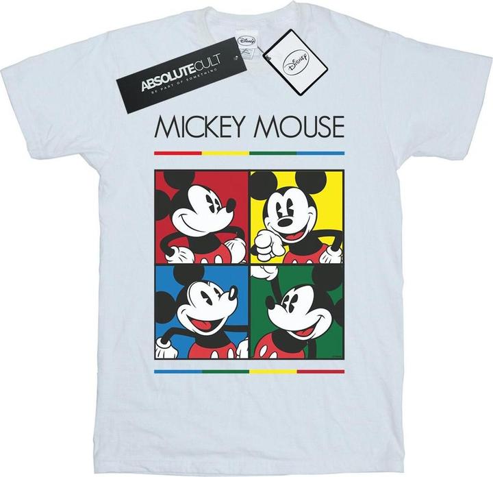 Image du produit Disney - T-shirt MICKEY MOUSE SQUARE COLOUR - Femme (M)