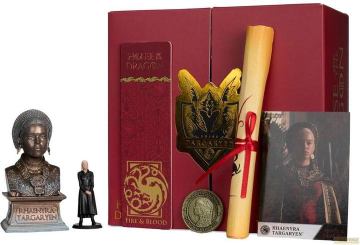 Actual product image McFarlane House of the Dragon Collector Box Rhaenyra Targaryen