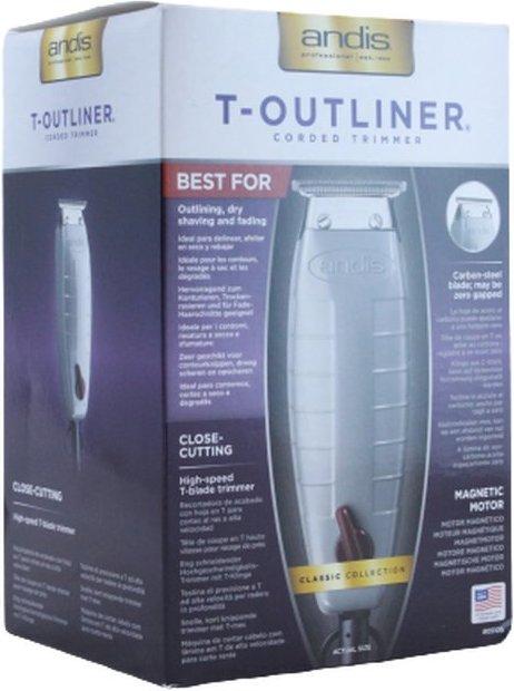 Actual product image Comair Hair Clipper Cordless Trimmer&Shaver T-Outliner