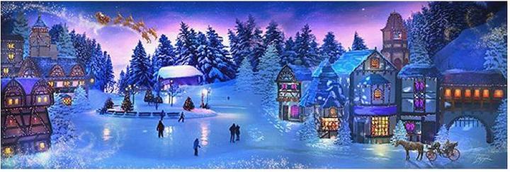 Actual product image Clementoni Panorama Puzzle Christmas Dream g (1000 pieces)