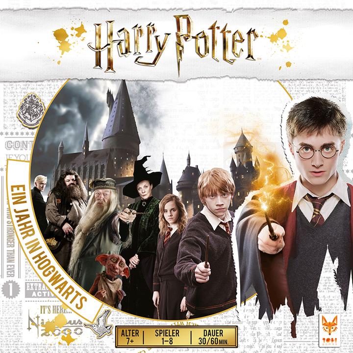 Produktbild Asmodée Harry Potter: Ein Jahr in Hogwarts (Deutsch)