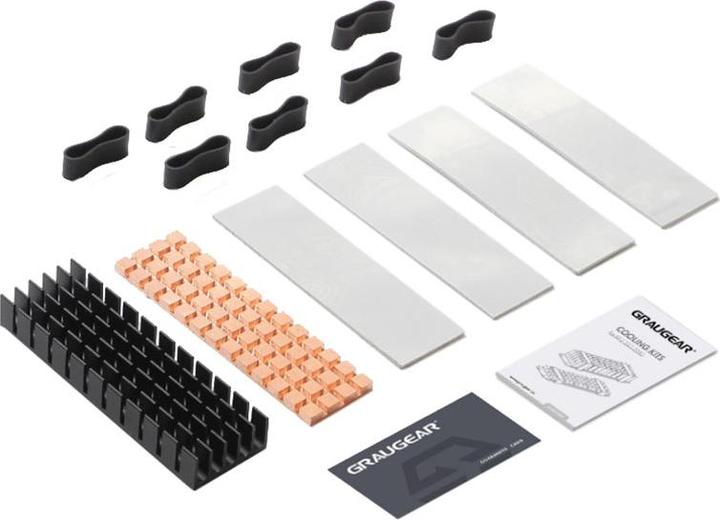 Image du produit Graugear Dissipateur thermique SSD M.2 2280 Alu + cuivre
