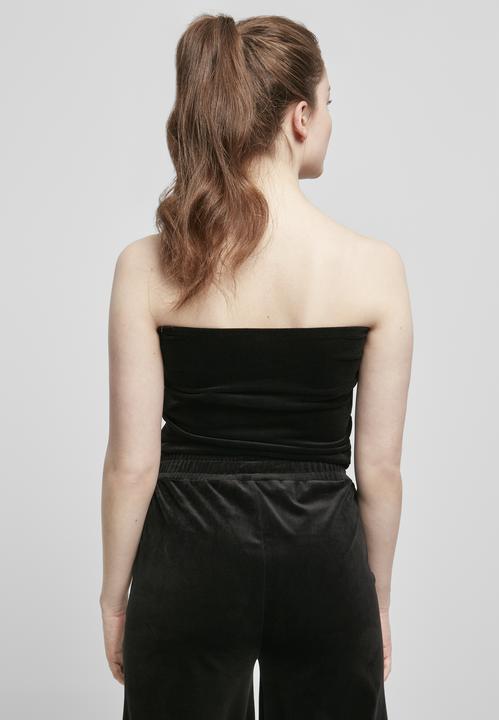 Immagine prodotto Urban Classics Top corto da donna in velluto (S)