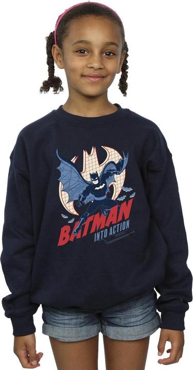 Produktbild Batman Into Action Sweatshirt Mädchen (152, 158)