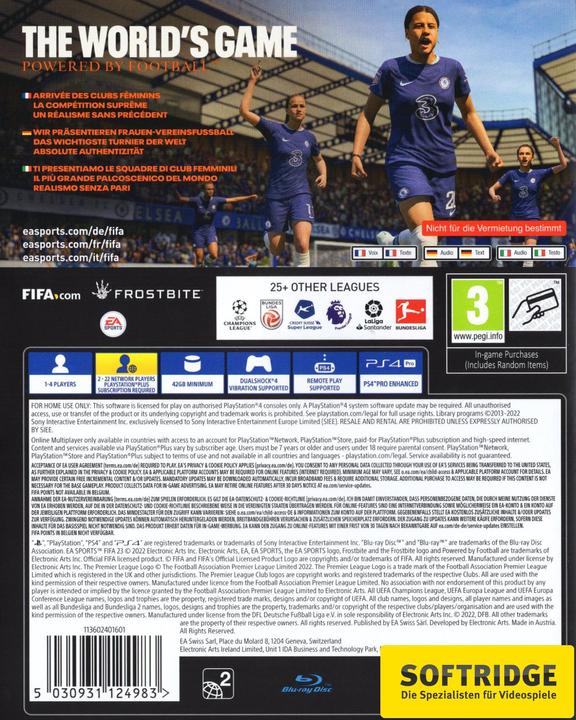 Image du produit EA Games FIFA 23 (PS4, DE)