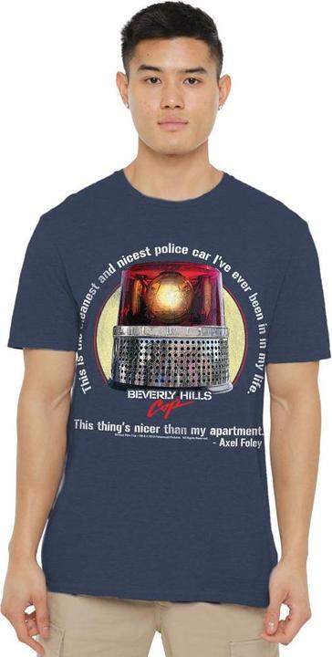 Produktbild Beverly Hills Cop Nicest Police Car TShirt (3XL)