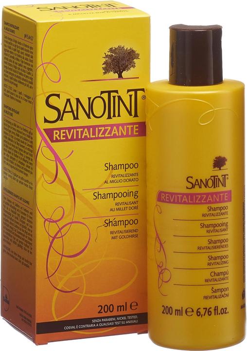 Produktbild Sanotint Shampoo revitalisierend pH 5.5 (200 ml, Flüssiges Shampoo)