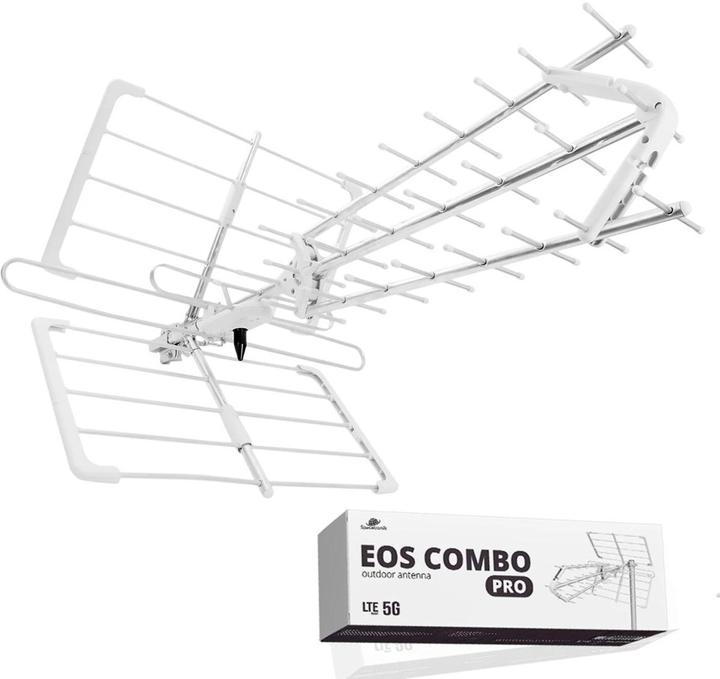 Immagine prodotto Spacetronik Antenna direzionale DVB-T2 EOS PRO Combo UHF+VHF LTE 5G (bianco) (LTE)