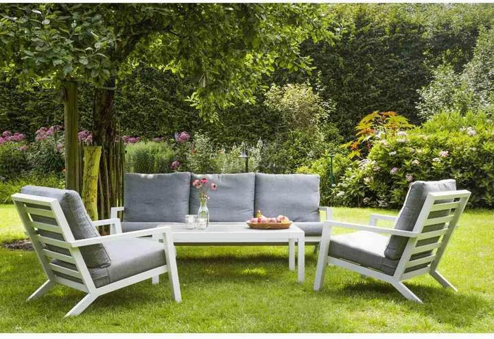 Actual product image Siena Garden Siena planting table 100 x 56 x 86 cm, grey, spruce FSC 100 % galvanised worktop and hooks