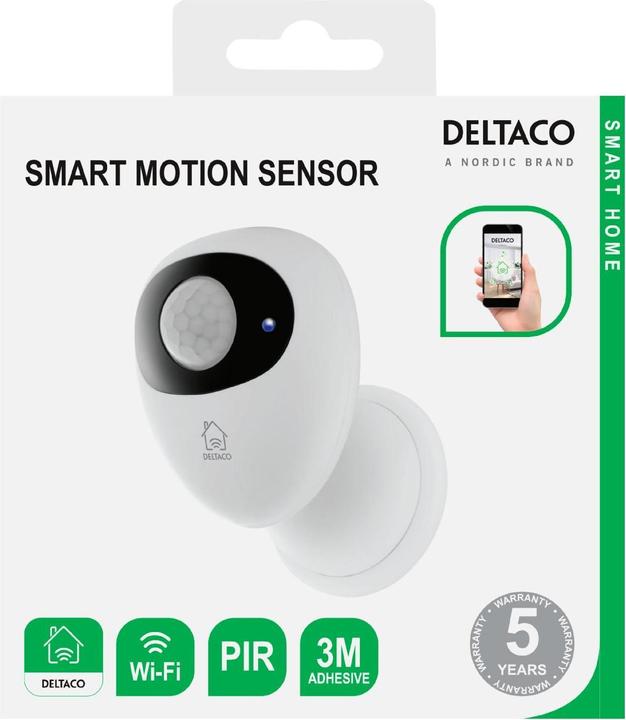 Productafbeelding Deltaco WiFi-bewegingsmelder (5 m)