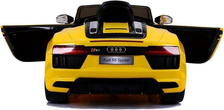 Immagine prodotto Lean Toys Auto elettrica singola per bambini Big Audi R8 JJ2198, giallo (2 V)