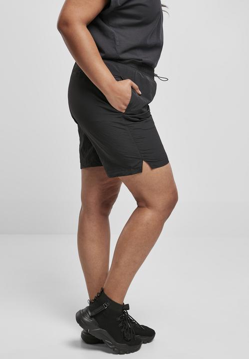 Actual product image Urban Classics Ladies Crinkle Nylon Shorts (XS)