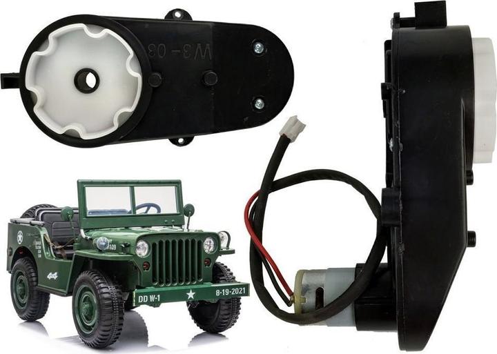 Image du produit Lean Toys LEANToys Steering motor 12V 5000-6600 RPM for JH101 S2188 S2388 (12 V)