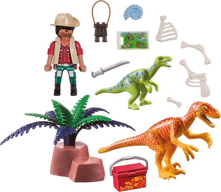 Image du produit Playmobil Grande mallette d'explorateur avec des dinosaures (70108, Dinosaures Playmobil)