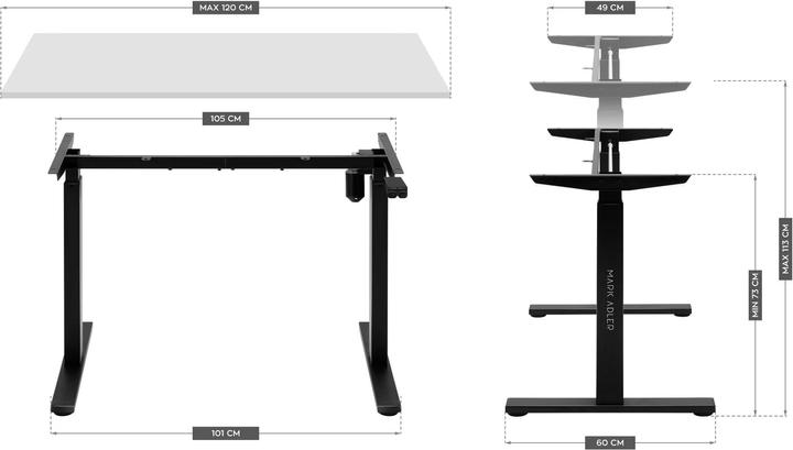 Produktbild Mark Adler Xeno 2.0 (120 x 49 cm)
