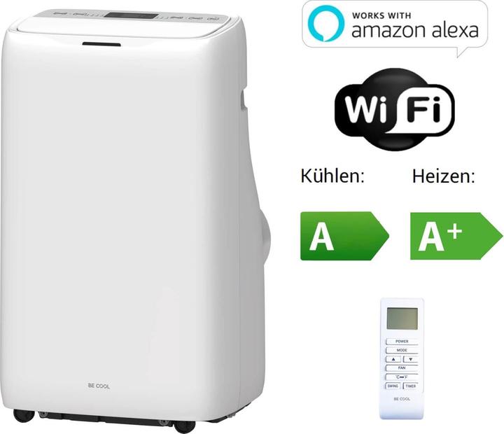 Produktbild Be Cool BE COOL Klimagerät 16.000 BTU mit WiFi (58 m², 16000 BTU/h)