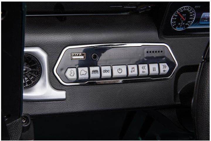 Actual product image Lean Toys Electric car for children Mercedes G500 green (12 V)