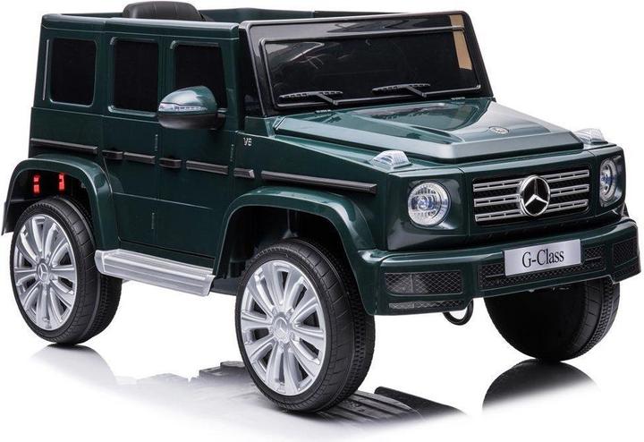 Actual product image Lean Toys Electric car for children Mercedes G500 green (12 V)