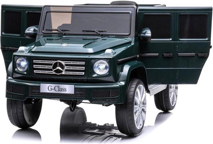 Actual product image Lean Toys Electric car for children Mercedes G500 green (12 V)
